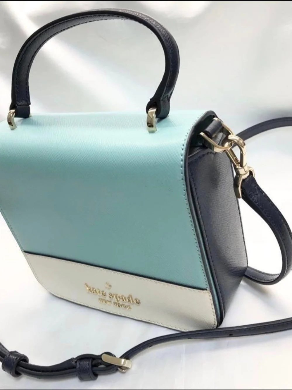 Kate Spade Colorblock Staci Square Handbag/Crossbody  NWOT